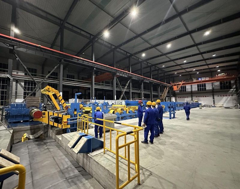 1900mm拉弯矫直机组